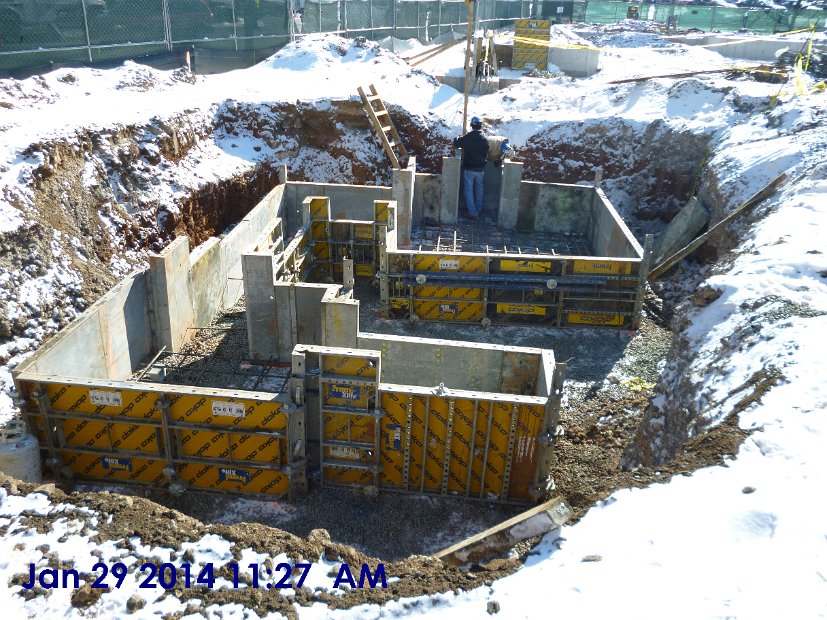 Formwork for Footing L-5 and M-6 (2)
